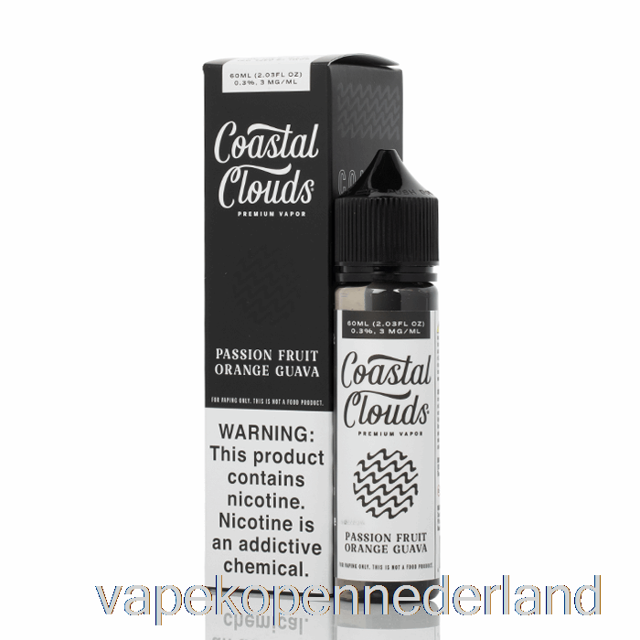 Vape Nederland Passievrucht Sinaasappel Guave - Kustwolken Co. - 60 Ml 6 Mg